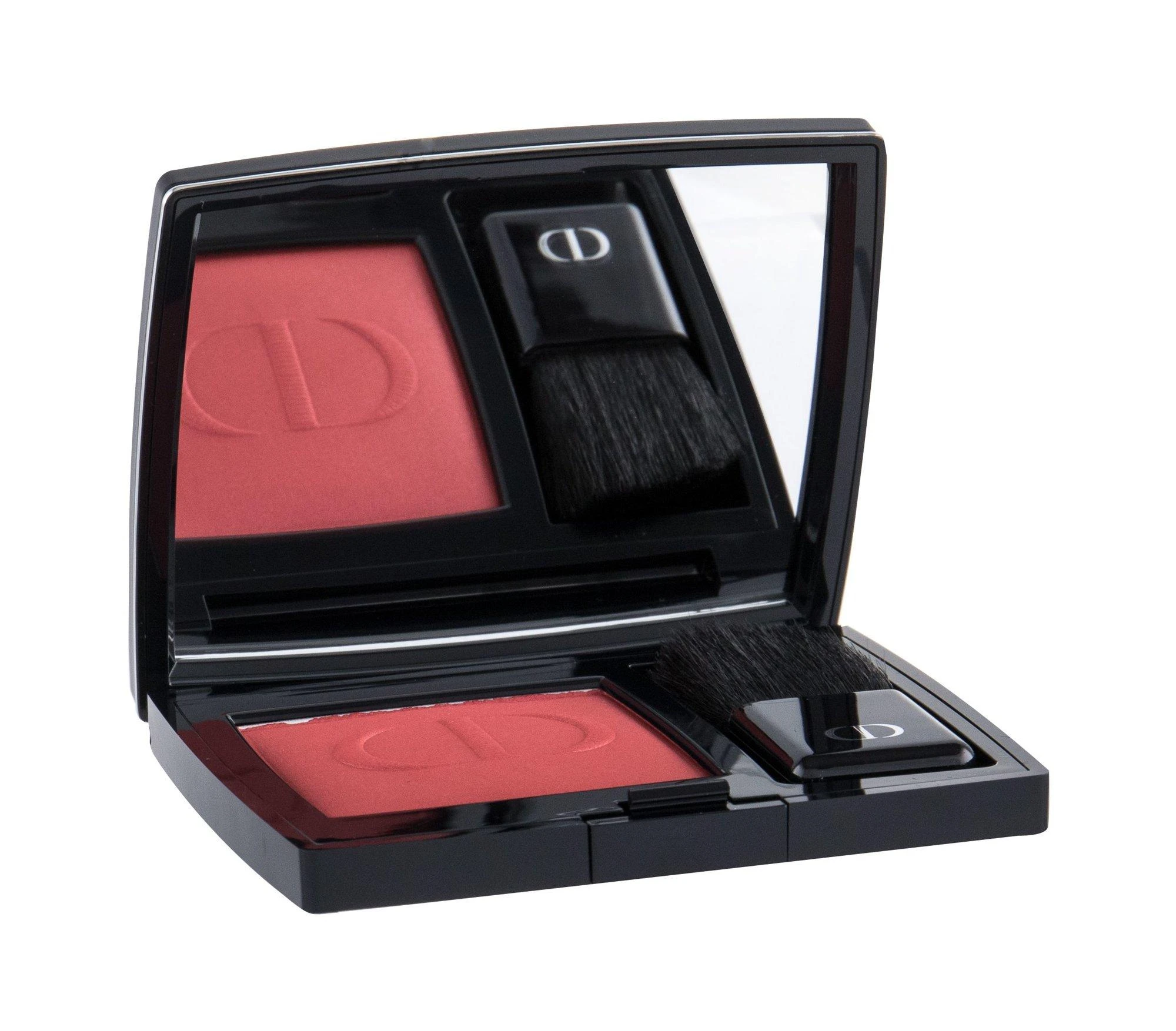 Christian Dior Rouge Satin Finish skaistalų kompaktinė pudra 999 Raudona 6.7 g