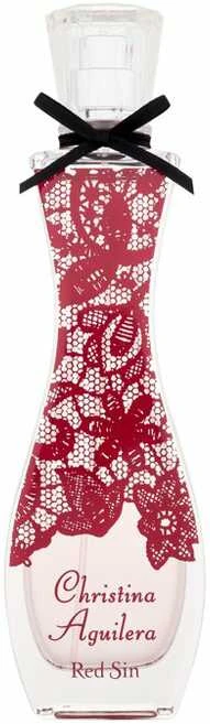 Christina Aguilera Raudona Sin EDP parfumuotas vanduo moterims, 75 ml