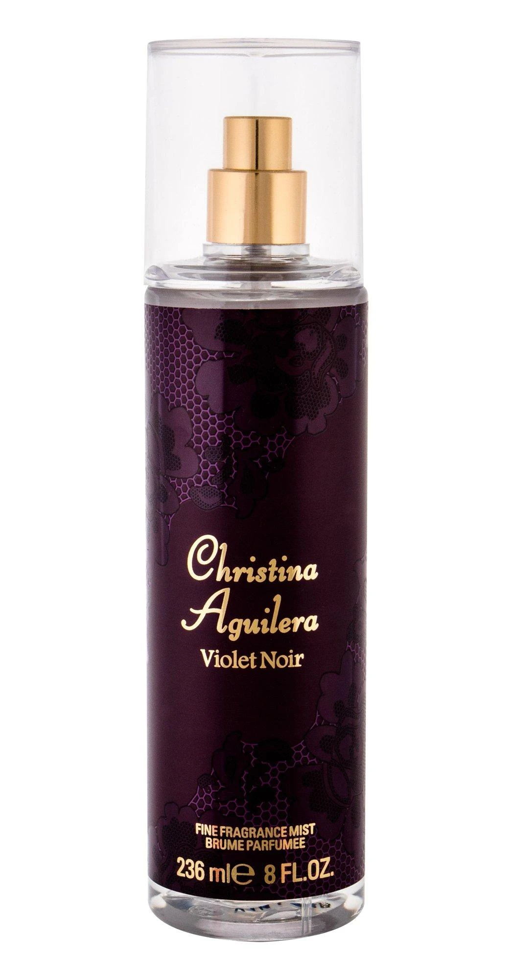 Christina Aguilera Violet Noir Fine Fragrance Mist kūno dulksna, 236 ml