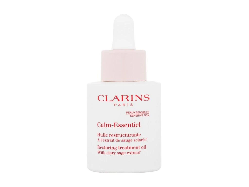 Clarins Calm-Essentiel Restoring Treatment Oil veido aliejus moterims, 30 ml