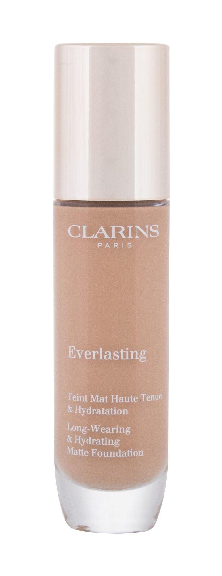 Clarins Everlasting Matte Foundation makiažo pagrindas, atspalvis: 112C - Amber, 30 ml