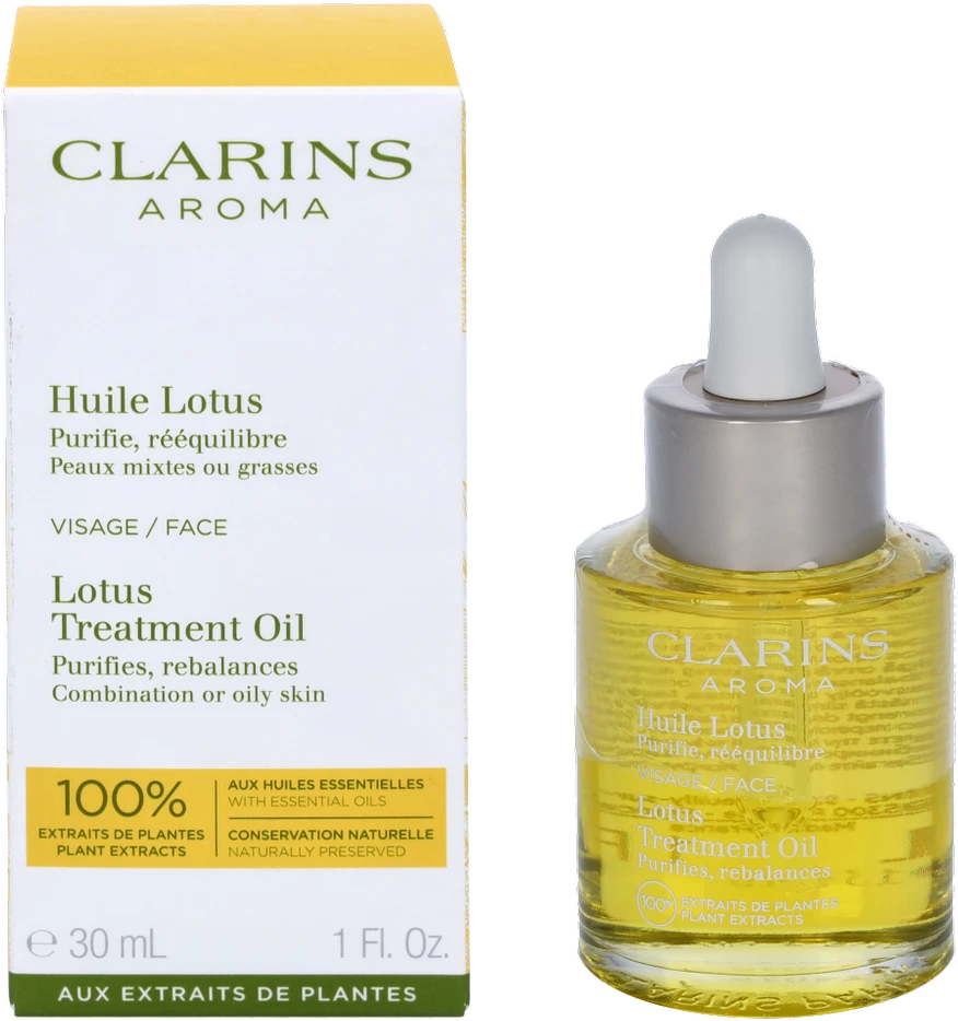 Clarins Lotosas (. aliejus) mišriai ir riebiai odai 30 ml