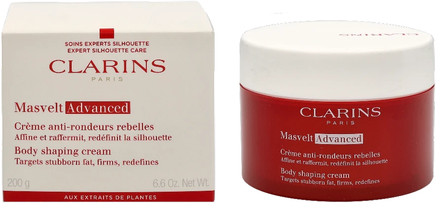 Clarins Kūno formavimo kremas "Masvelt Advanced" (kūno formavimo kremas) 200 ml