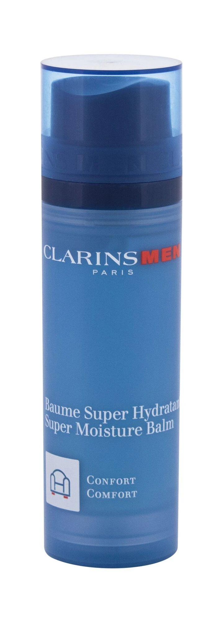 Clarins Men Super Moisture Balm Day Kreminis vyrams, 50 ml
