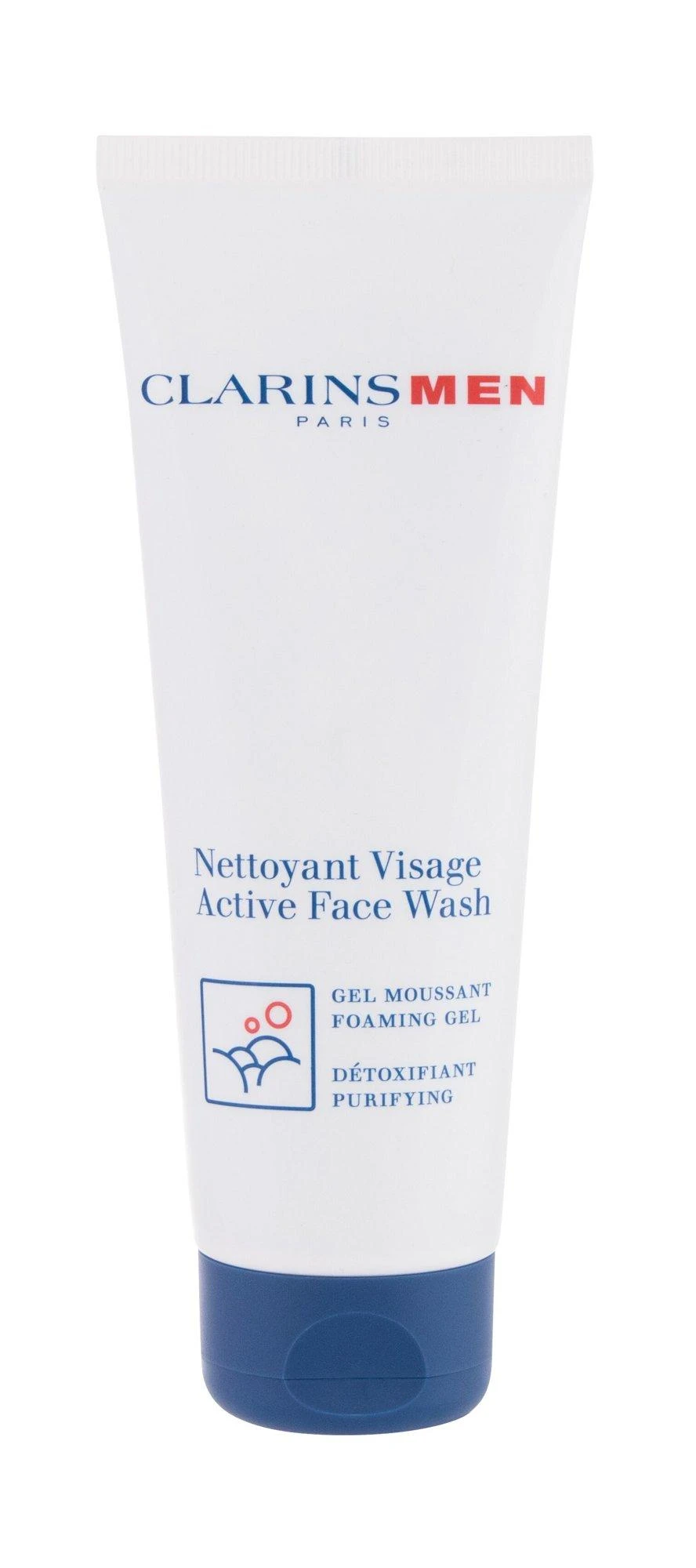„Clarins Men Active“ veido prausimosi putos vyrams, 125 ml