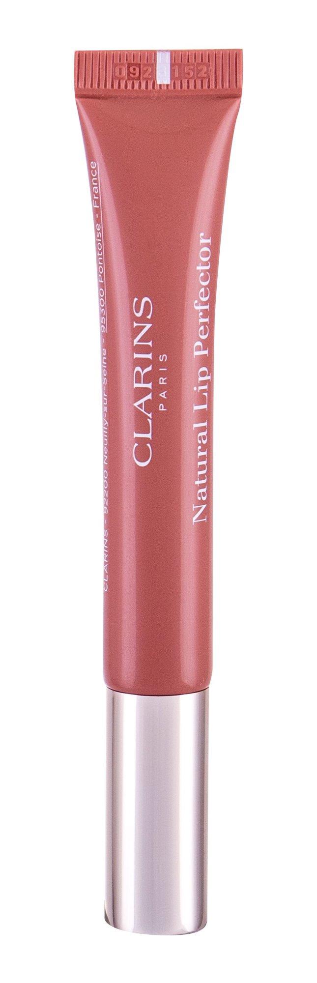 Clarins Lūpų blizgis Instant Light (Natural Lip Perfector), 12 ml, 06 Rosewood Shimmer