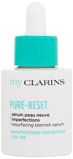 Clarins My Clarins Pure-Reset Blemishes Serumas atkuriantis serumas mišriai / riebiai veido odai, 30 ml