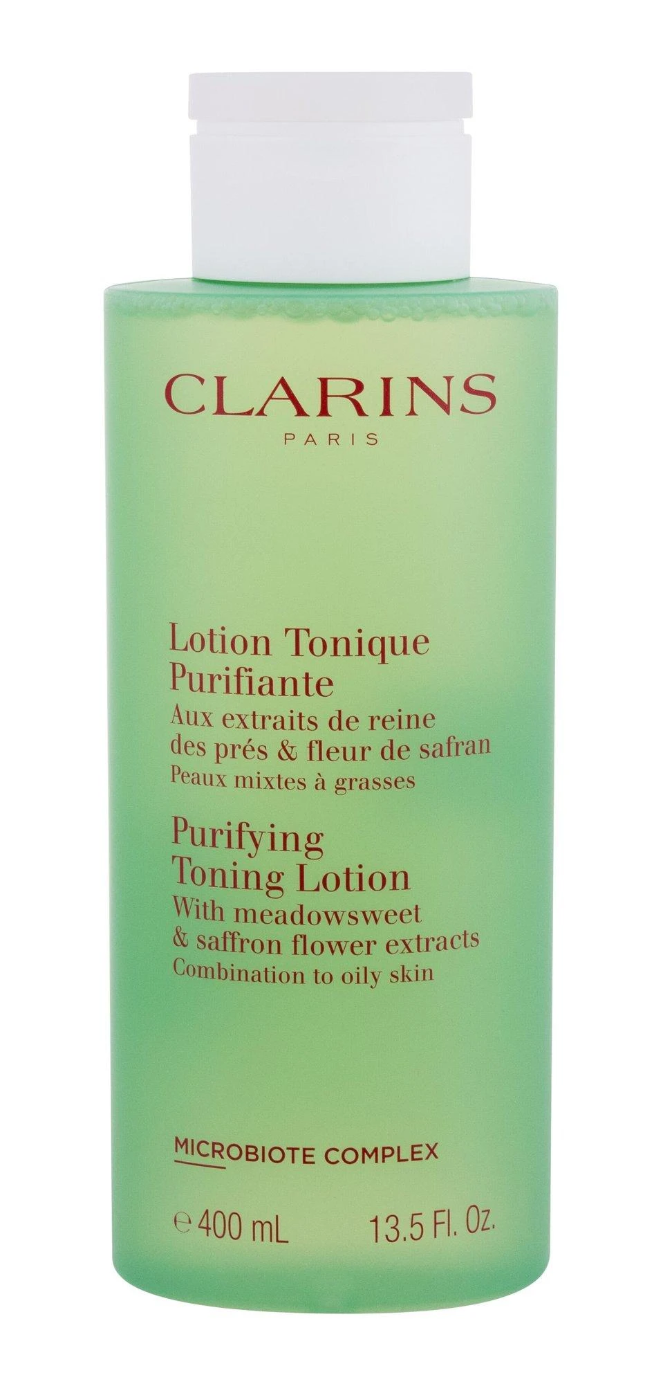„Clarins“ kombinuotas/riebus valomasis toninis losjonas veidui, 400 ml