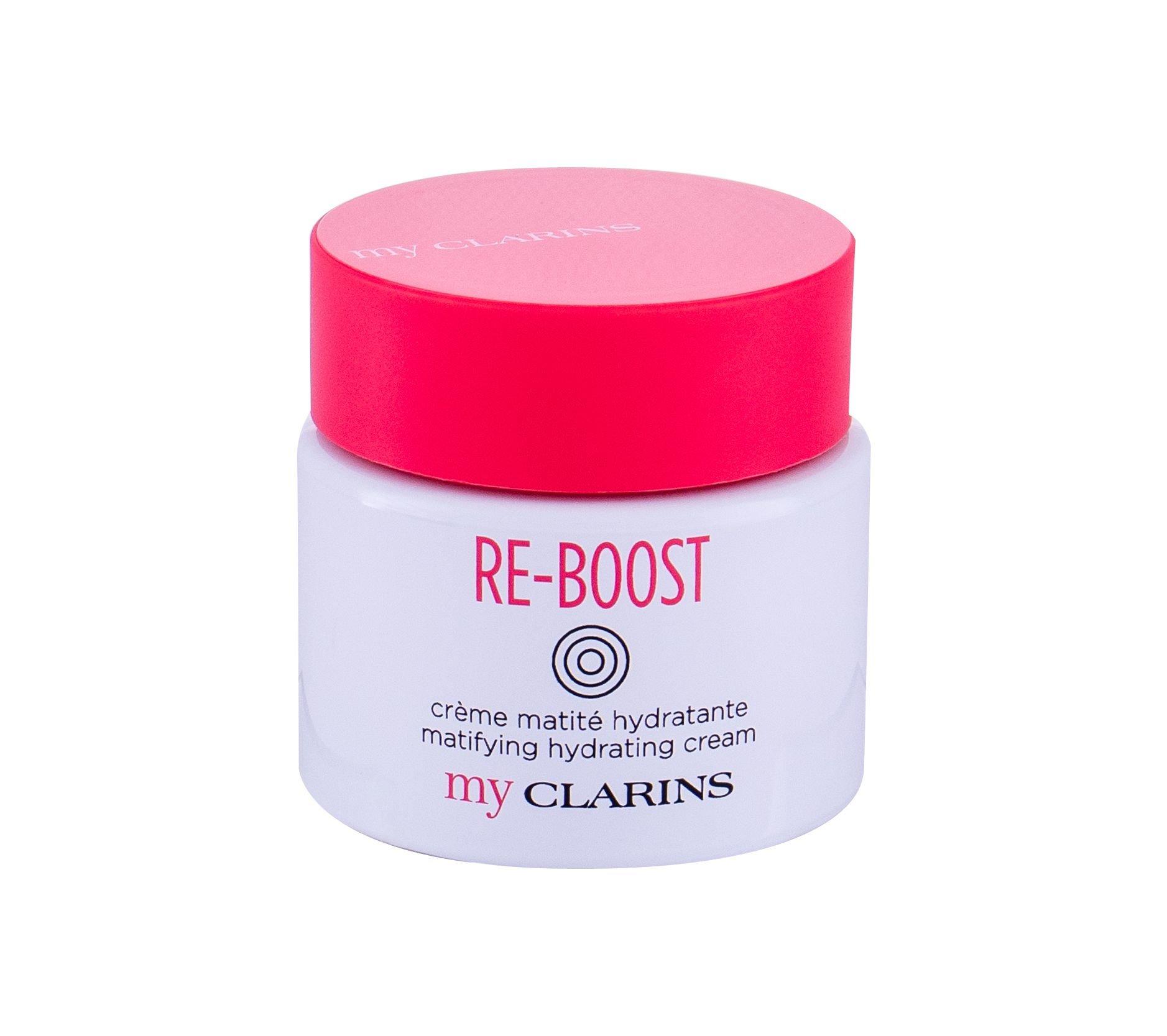 „Clarins Re-Boost Mattifying Hydrating Day“ kremas