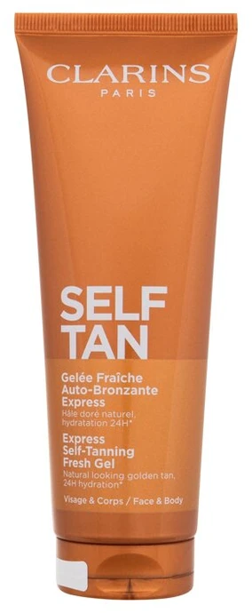 „Clarins Self Tan Express“ gaivusis savaiminio įdegio gelis, 125 ml
