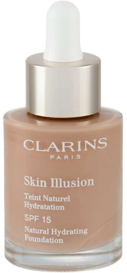 Clarins Saugus Makiažas Natūralus Drėkinamasis Fondas SPF15 113 Rudi 30ml