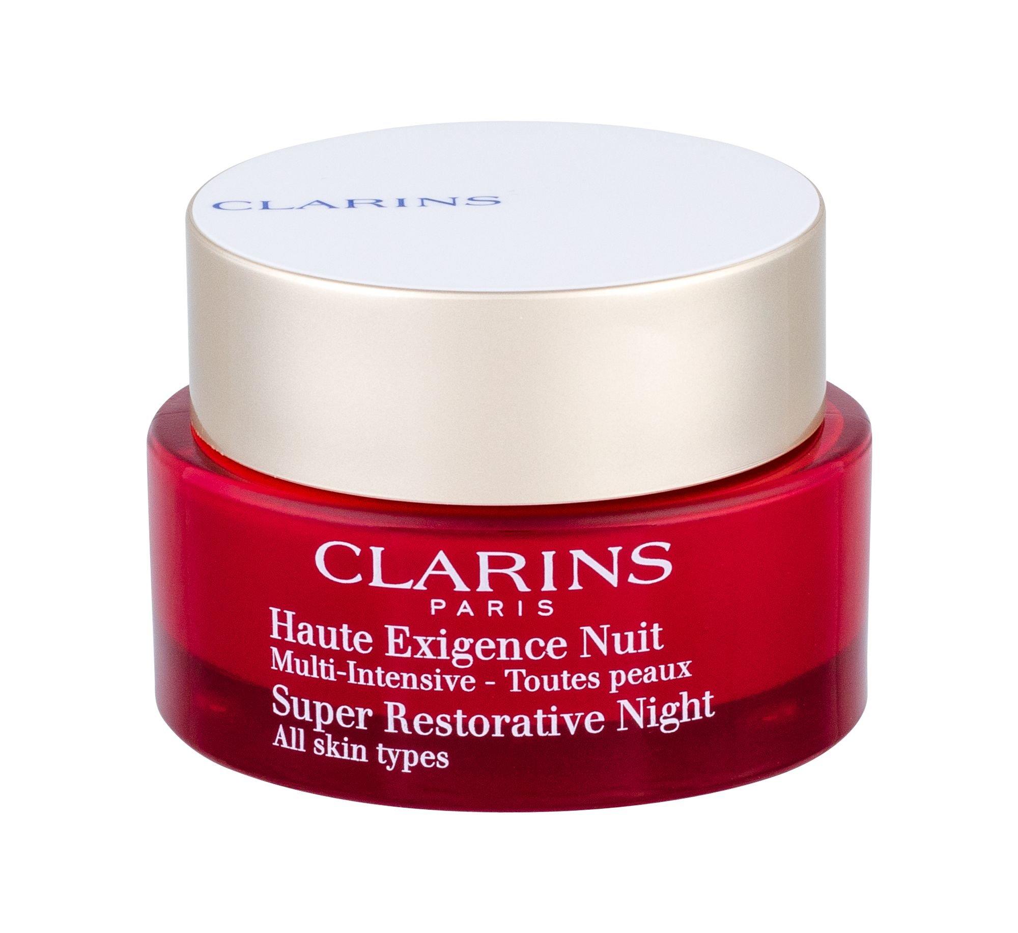 Clarins Super Restorative Naktinis kremas visų tipų odai, 50 ml