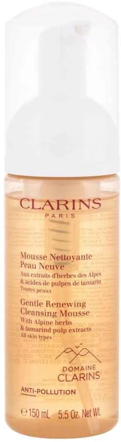Clarins Gentle Renewing Cleansing Mousse moterims, 150 ml