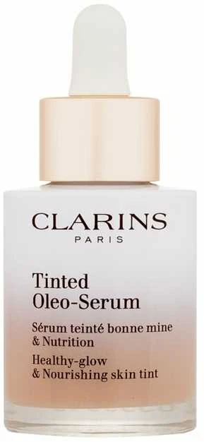 Clarins tonuotas makiažo pagrindas „Oleo Glow“ serumas 03, 30 ml
