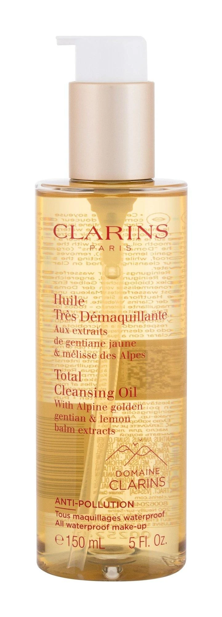 Clarins Cleansing Total Cleansing Oil aliejinis makiažo valiklis veidui, 150 ml aprašymas - Prekės nuotrauka