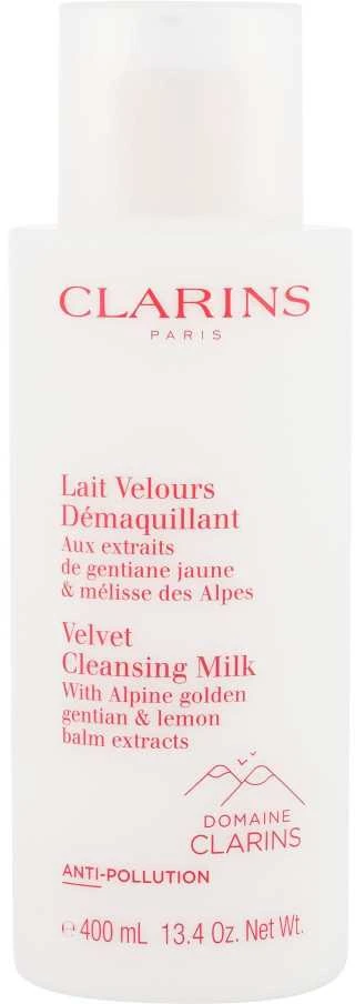Clarins Velvet Cleansing Milk valomasis pienelis visiems odos tipams, 400 ml