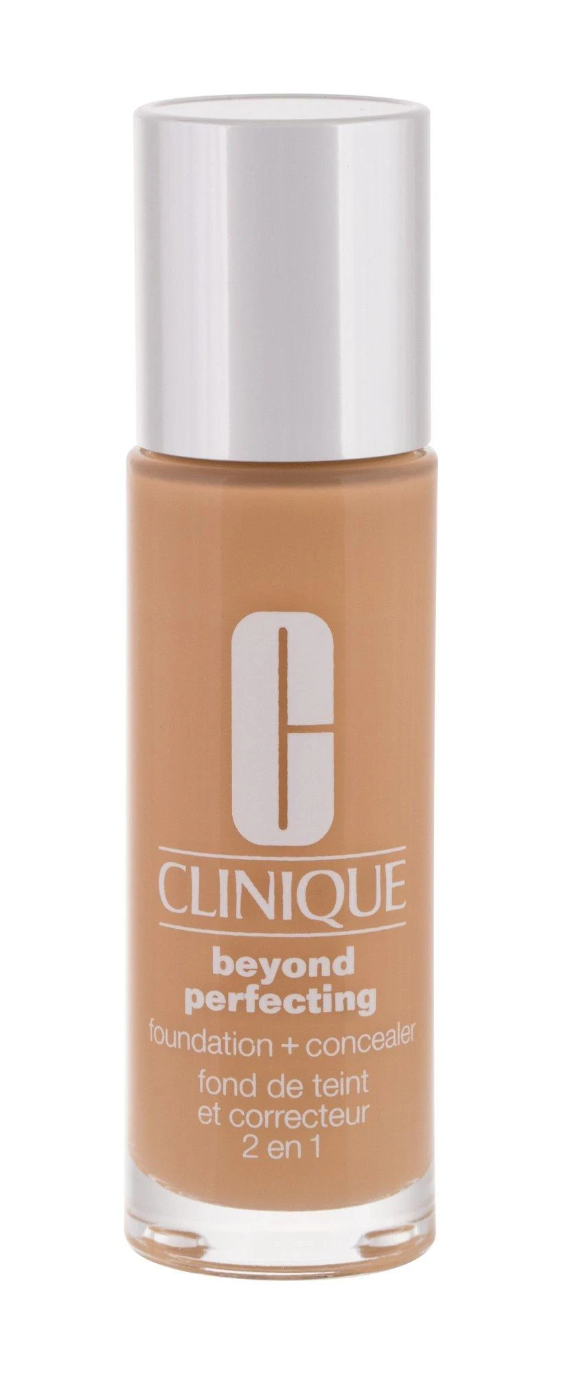 „Clinique Beyond Perfecting Paraben-Free Matte Finish“ skystas makiažo pagrindas ir kaukė 2-in-1, 48 avižų, 30 ml