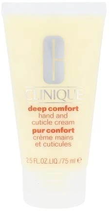 Clinique Drėkinamasis rankų ir nagų kremas (Deep Comfort Hand and Cuticle Kreminis) 75 ml