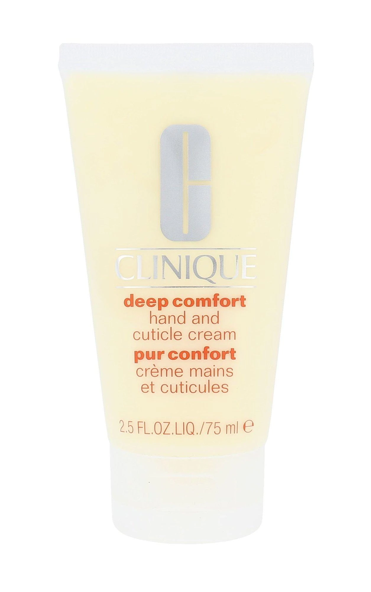 Clinique Drėkinamasis rankų ir nagų kremas (Deep Comfort Hand and Cuticle Kreminis) 75 ml