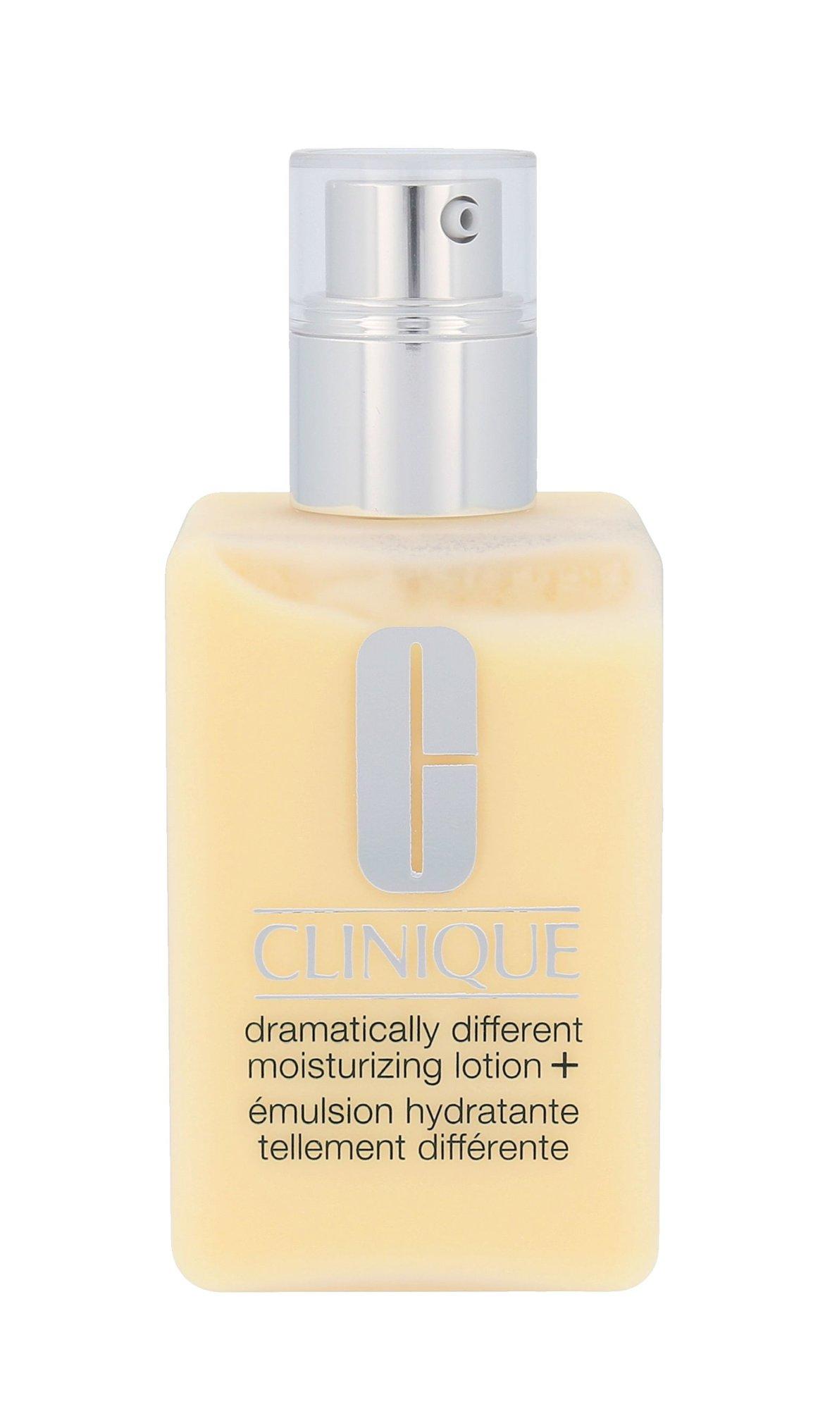 Clinique Dramatiškai kitoks drėkinamasis losjonas+ drėkinamoji emulsija su pompomis, 1 ir 2 tipo oda 200 ml