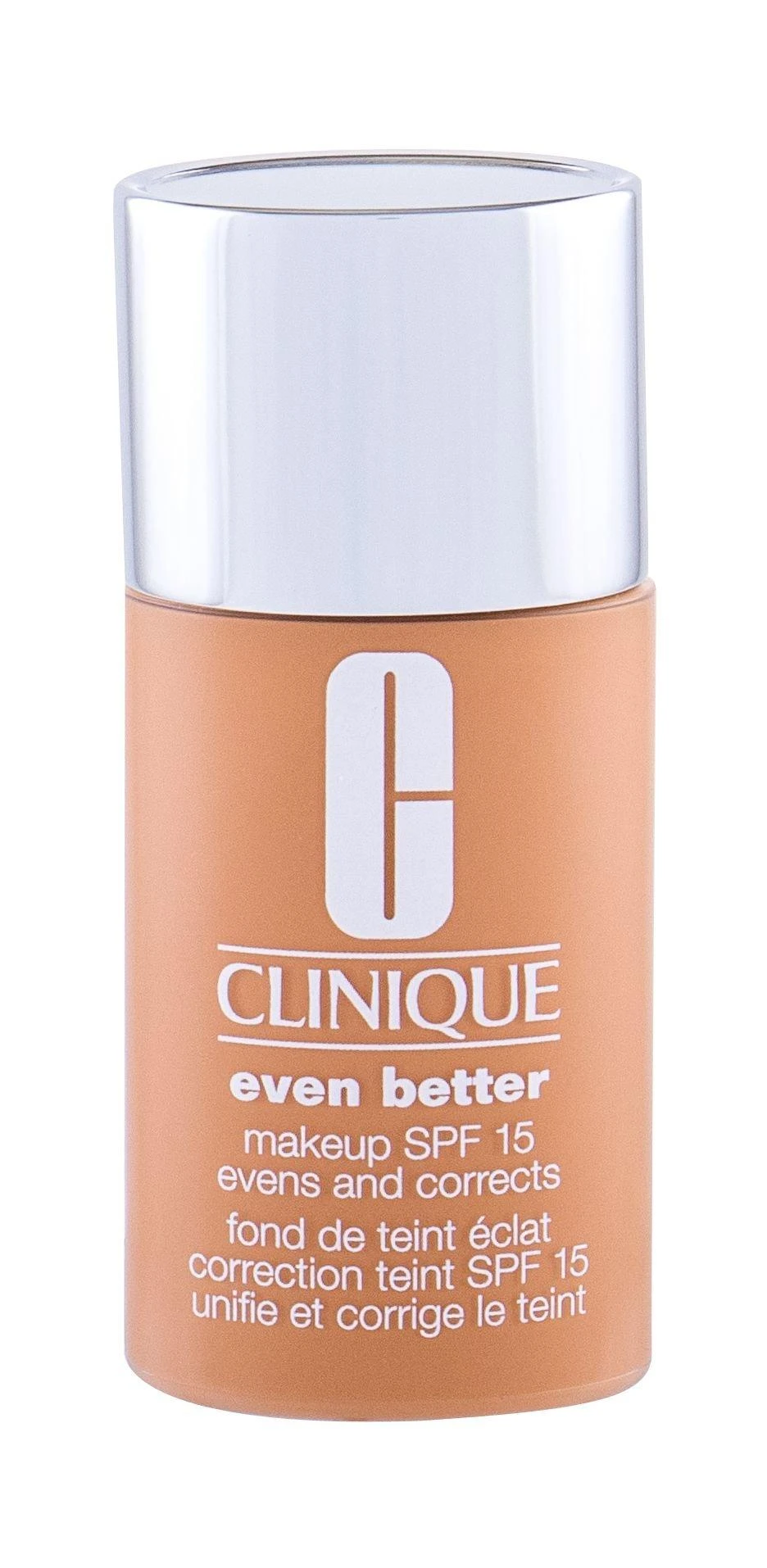 „Clinique Even Better“ drėkinamasis skystas makiažo pagrindas be parabenų, 27 „Butterscotch“ SPF 15, 30 ml