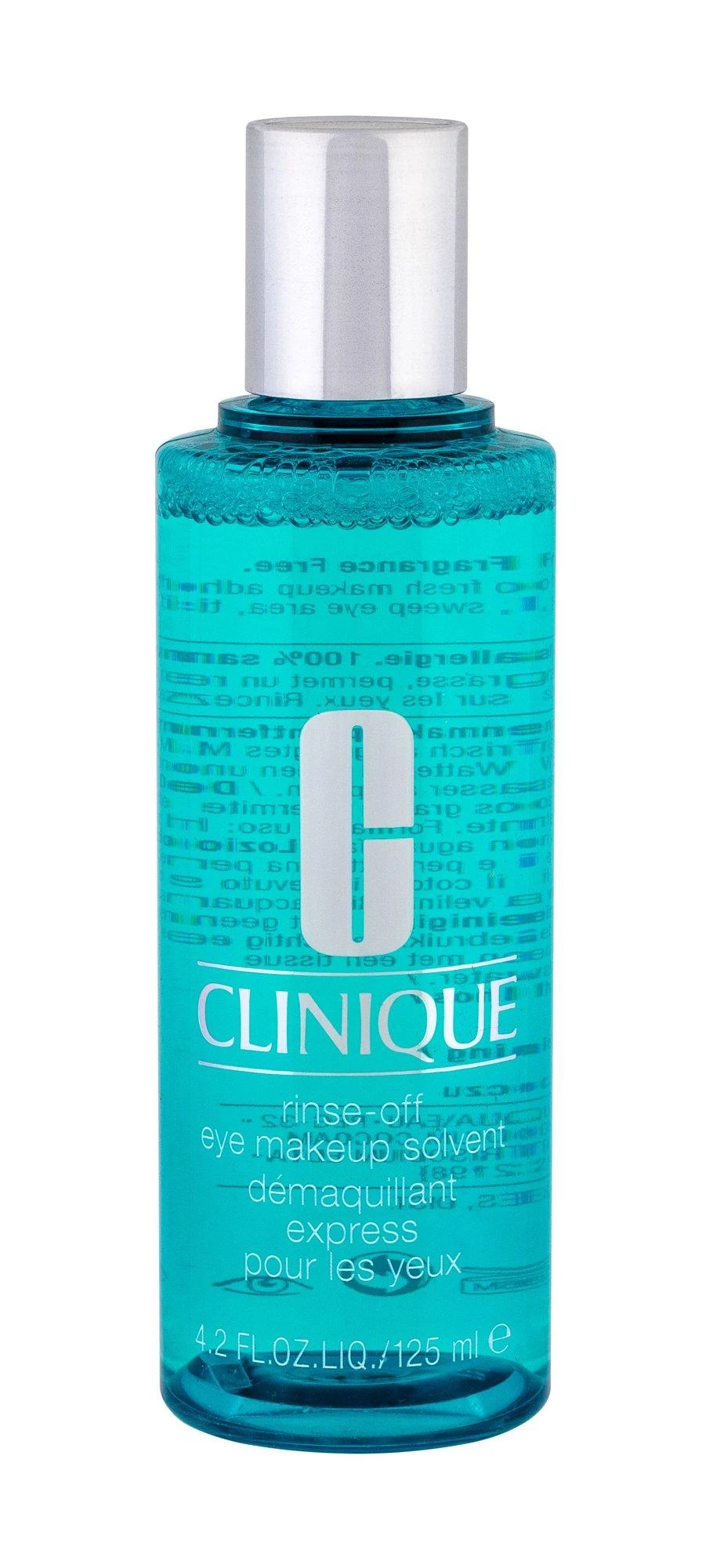 Clinique Rinse Off Eye Make Up Solvent akių makiažo valiklis, 125 ml