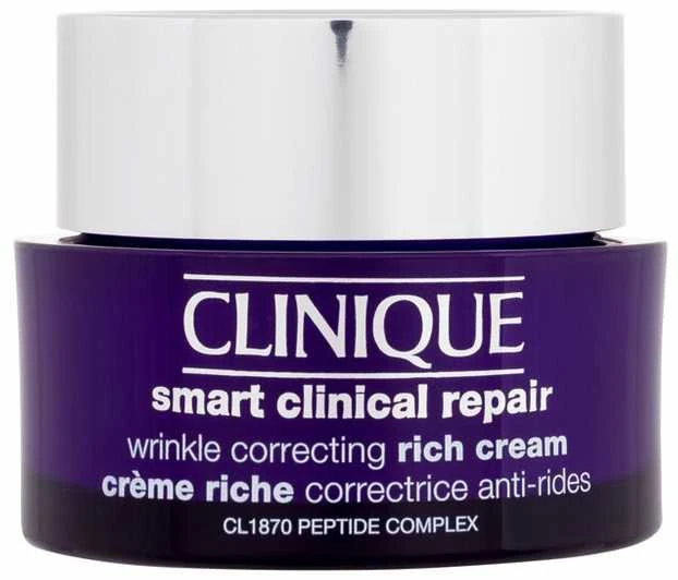 Clinique Smart Clinical Repair™ Wrinkle Correcting Rich Kreminis intensyviai veikiantis veido kremas nuo raukšlių, 50 ml