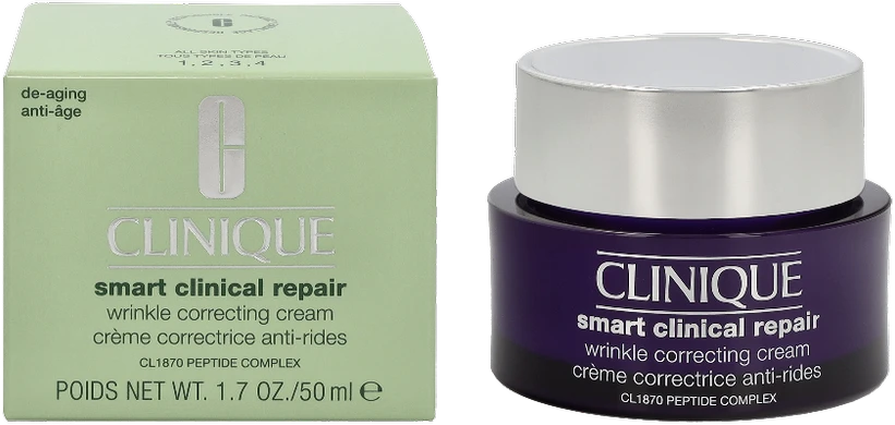 Clinique Smart Clinical Repair Wrinkle Correcting koreguojantis kremas veidui, 50 ml