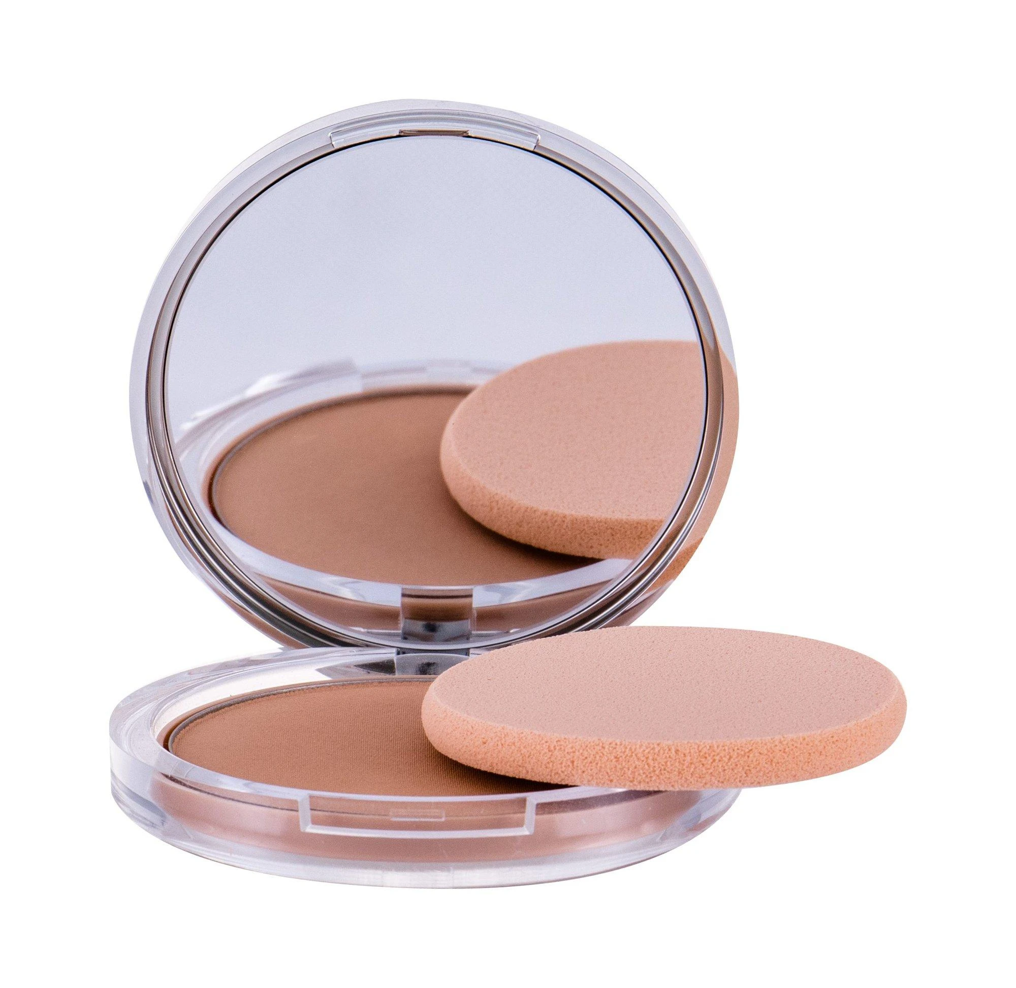 Clinique Stay Matte Sheer Pressed Powder kompaktinė pudra, atspalvis: 03 Stay rusvai gelsvas, 7.6 g