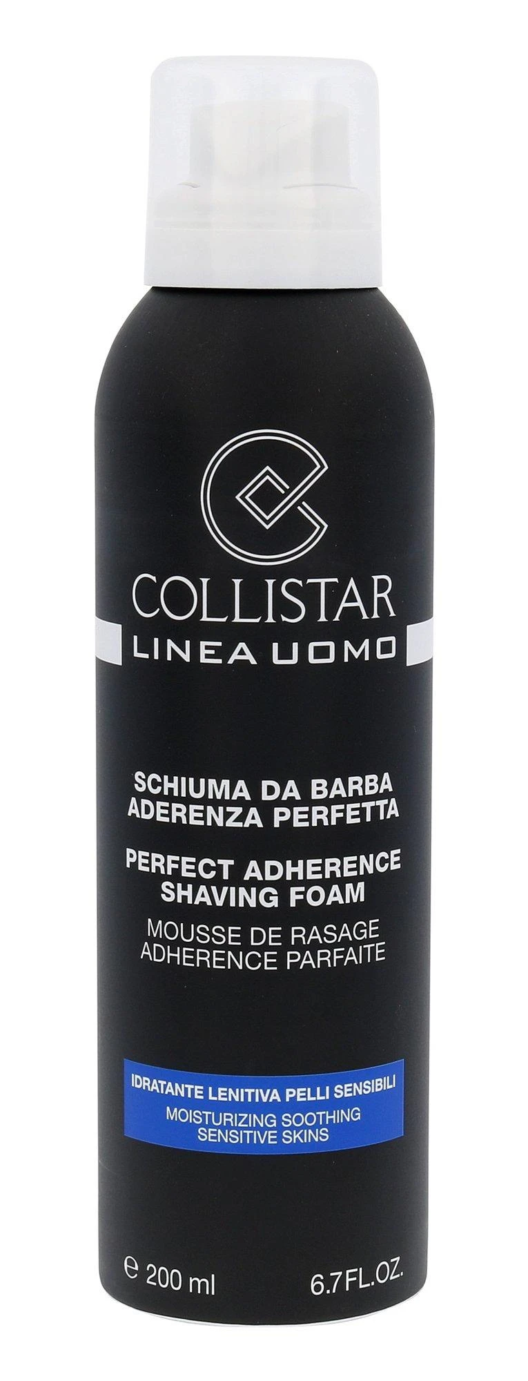 Collistar Uomo Perfect Adherence skutimosi putos Skutimosi putos vyrams, 200 ml