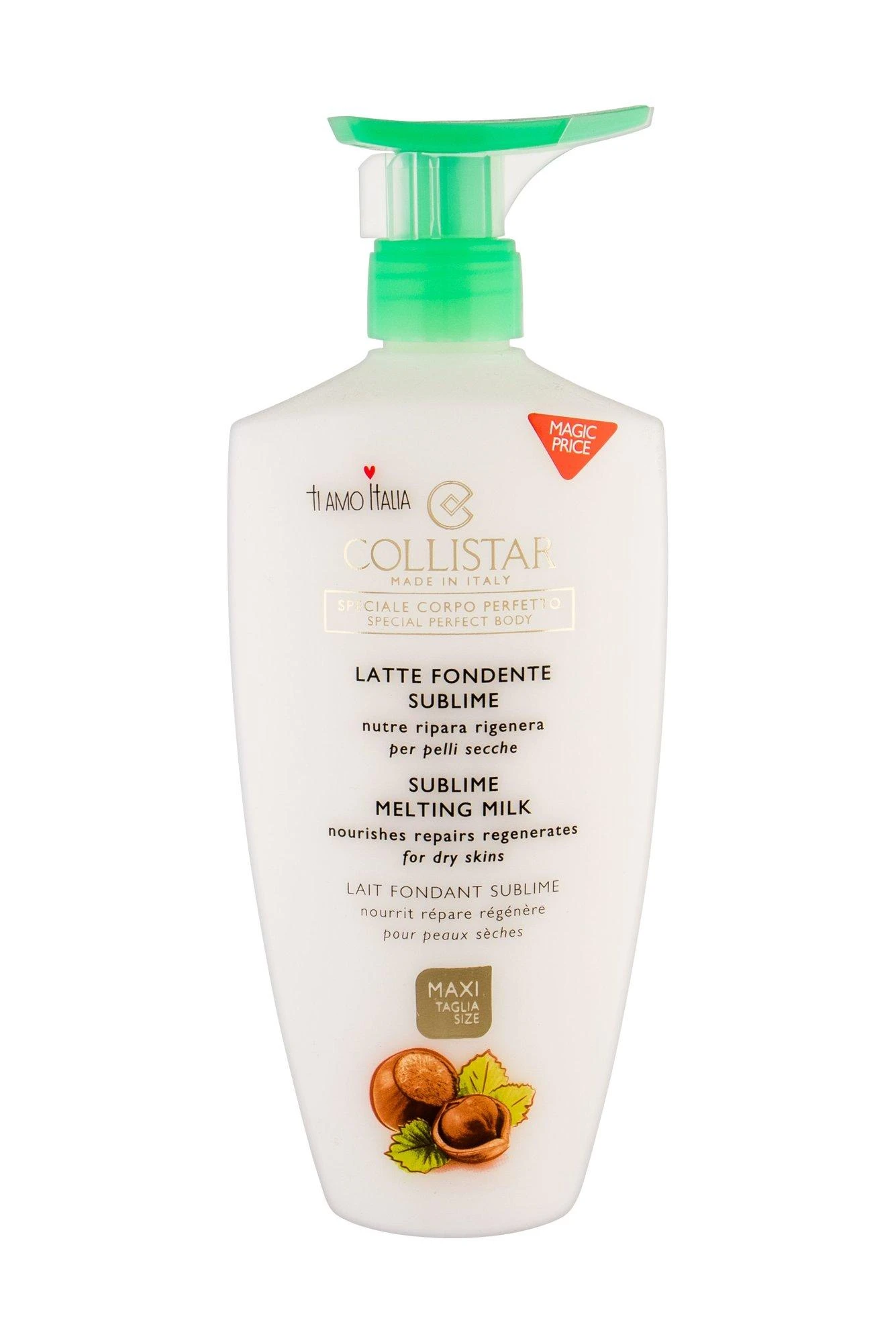 „Collistar“, „Special Perfect Body“, regeneruojamasis kūno pienelis, 400 ml *Testuojamasis rinkinys