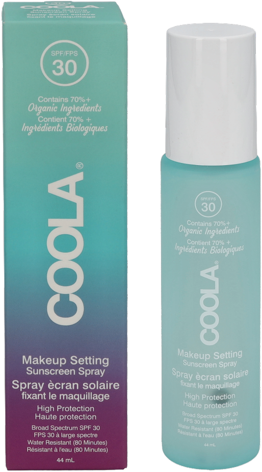 Coola Face Makeup Setting Purškiklis SPF30, 44 ml