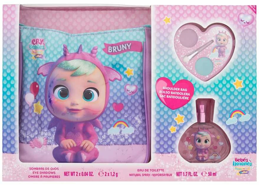 Cartoon Cry Baby Eau De Toilette Purškiklis 50ml 3 dalių rinkinys
