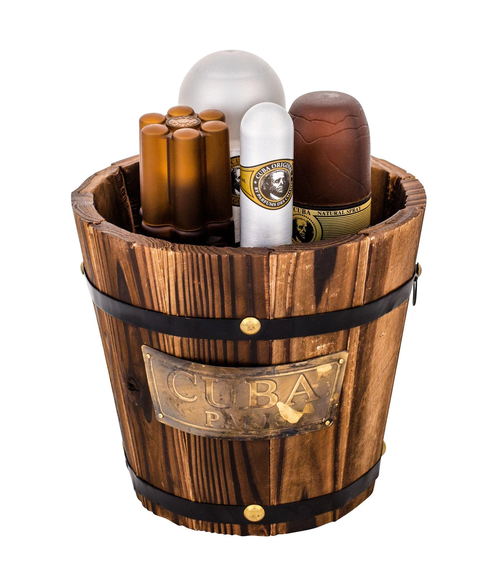 Cuba Gold rinkinys vyrams (EDT, 100 ml + priemonė po skutimosi, 100 ml + dezodorantas, 200 ml + EDT, 35 ml)