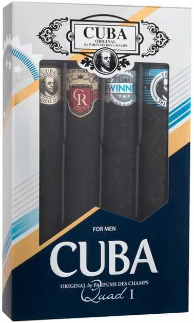 Kvepalai vyrams Cuba Quad I EDT, 35 ml