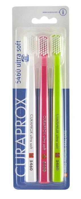 Curaprox Curaprox šepetėliai do zębów CS 5460 ultra soft K1 - 3 vnt