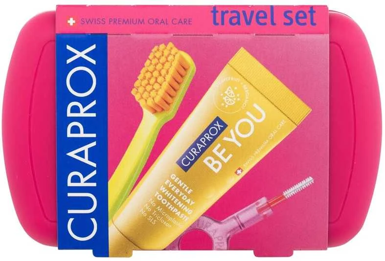 Curaprox CURAPROX TRAVEL SET Raudonas