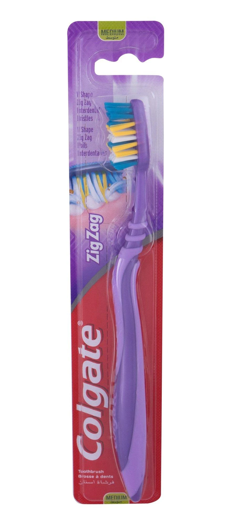 Dantų šepetėlis Colgate zig zag medium