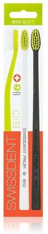 Swissdent Profi Bio Dantų šepetėlis unisex, 1 balení
