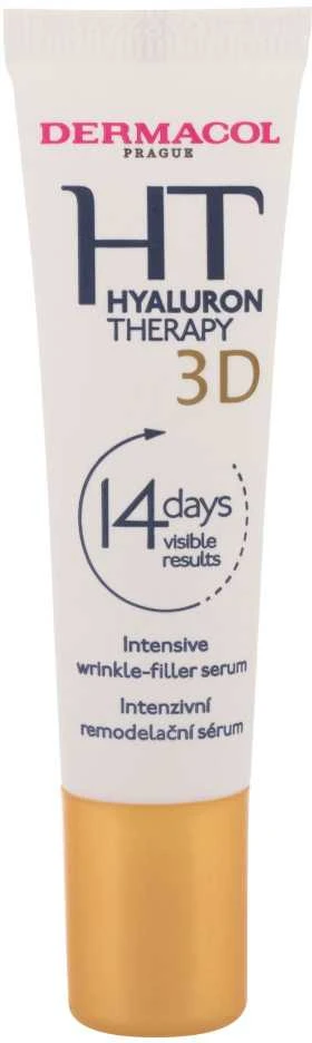 Dermacol 3D Hyaluron Therapy Intensive Wrinkle-Filler serumas odos serumas moterims, 12 ml