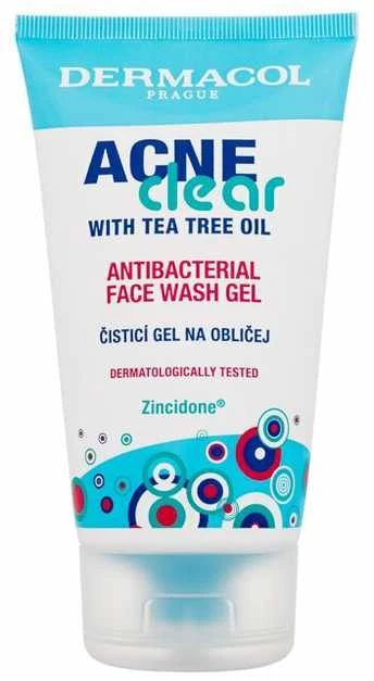 Dermacol AcneClear antibakterinis valymo gelis moterims, 150 ml