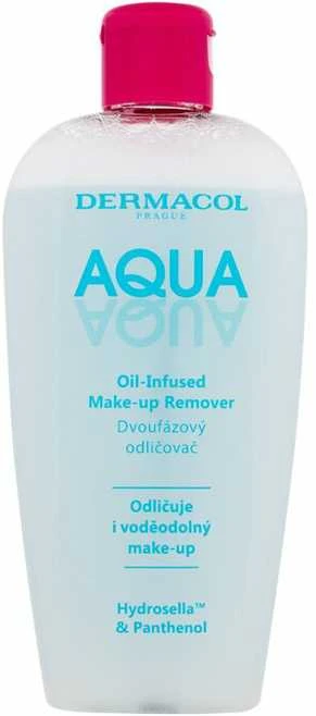 „Dermacol Aqua“ aliejumi pripildyti makiažo valikliai veido valikliai