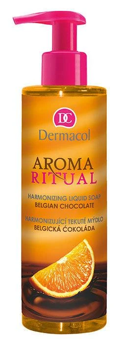 Dermacol Aroma Ritual Belgian Chocolate Liquid Soap moterims, 250 ml