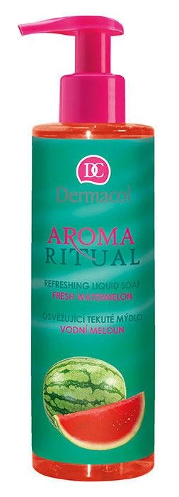 Skystas muilas „Dermacol Aroma Ritual Fresh Watermelon“ moterims, 250 ml
