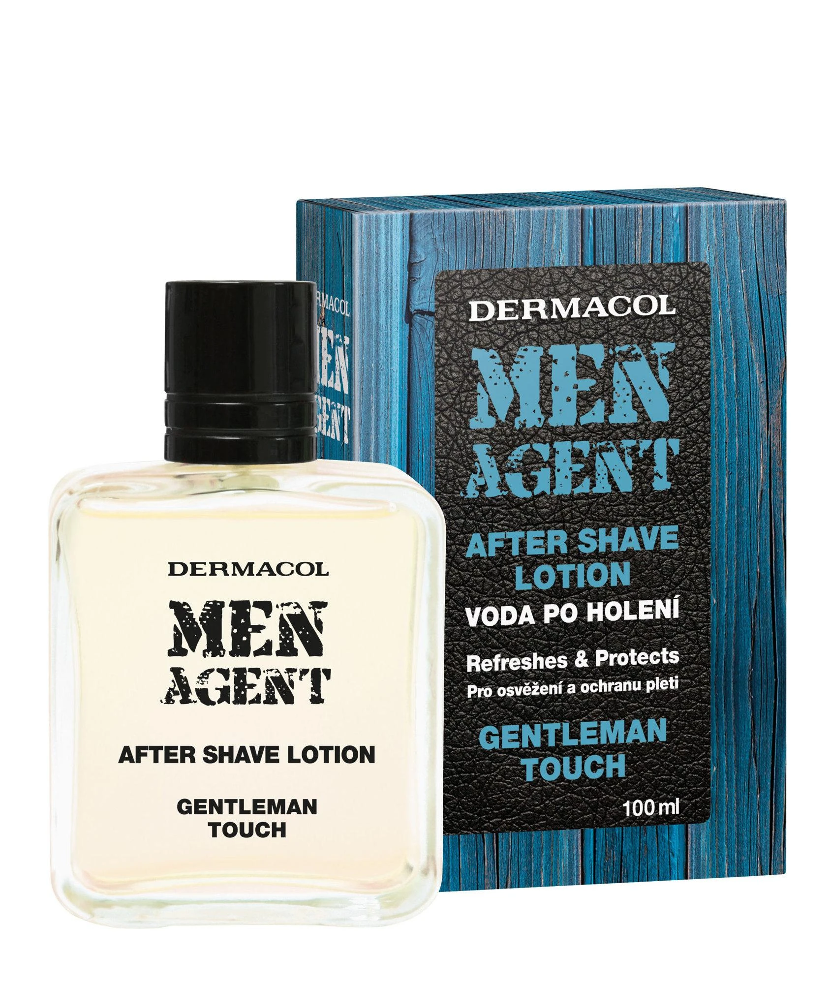 Dermacol Men Agent Gentleman Touch Aftershave Vanduo vyrams, 100 ml