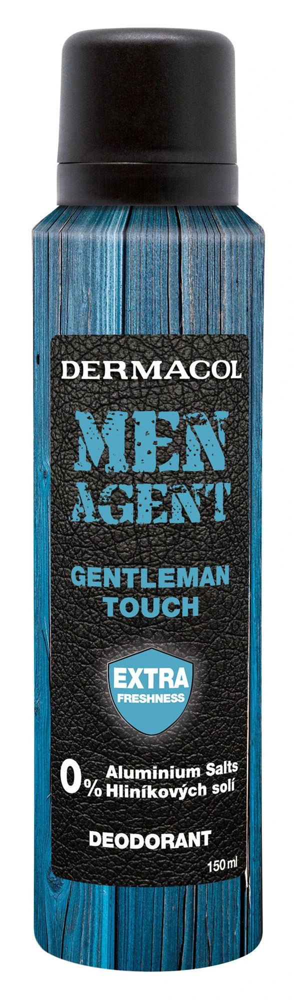 Dermacol Men Agent dezodorantas su medžio rašto dizainu