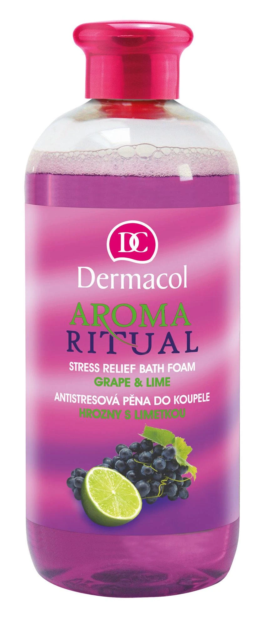 Dermacol Aroma Ritual Grape & Lime Vonios putos moterims, 500 ml
