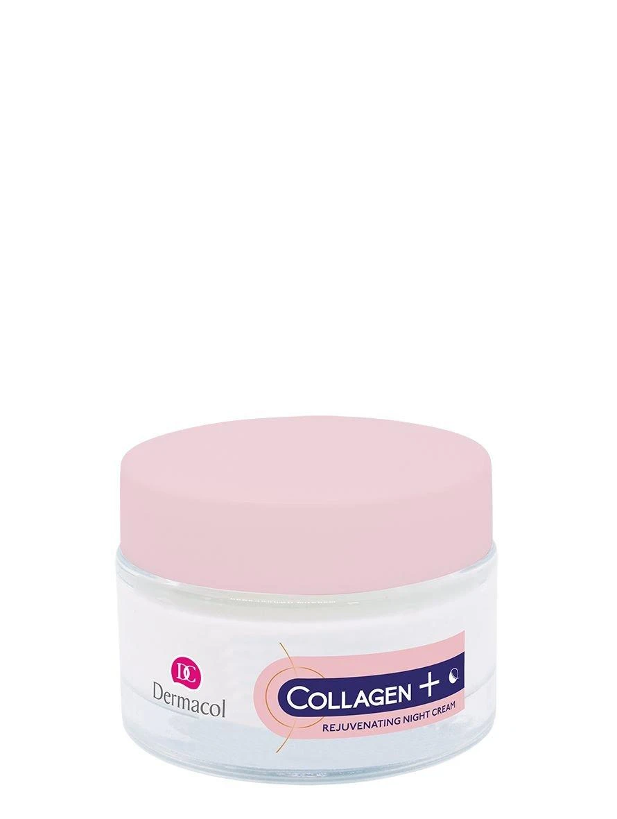 Dermacol kolageno + hialurono rūgšties kolageno stangrinantis naktinis kremas veidui, 50 ml
