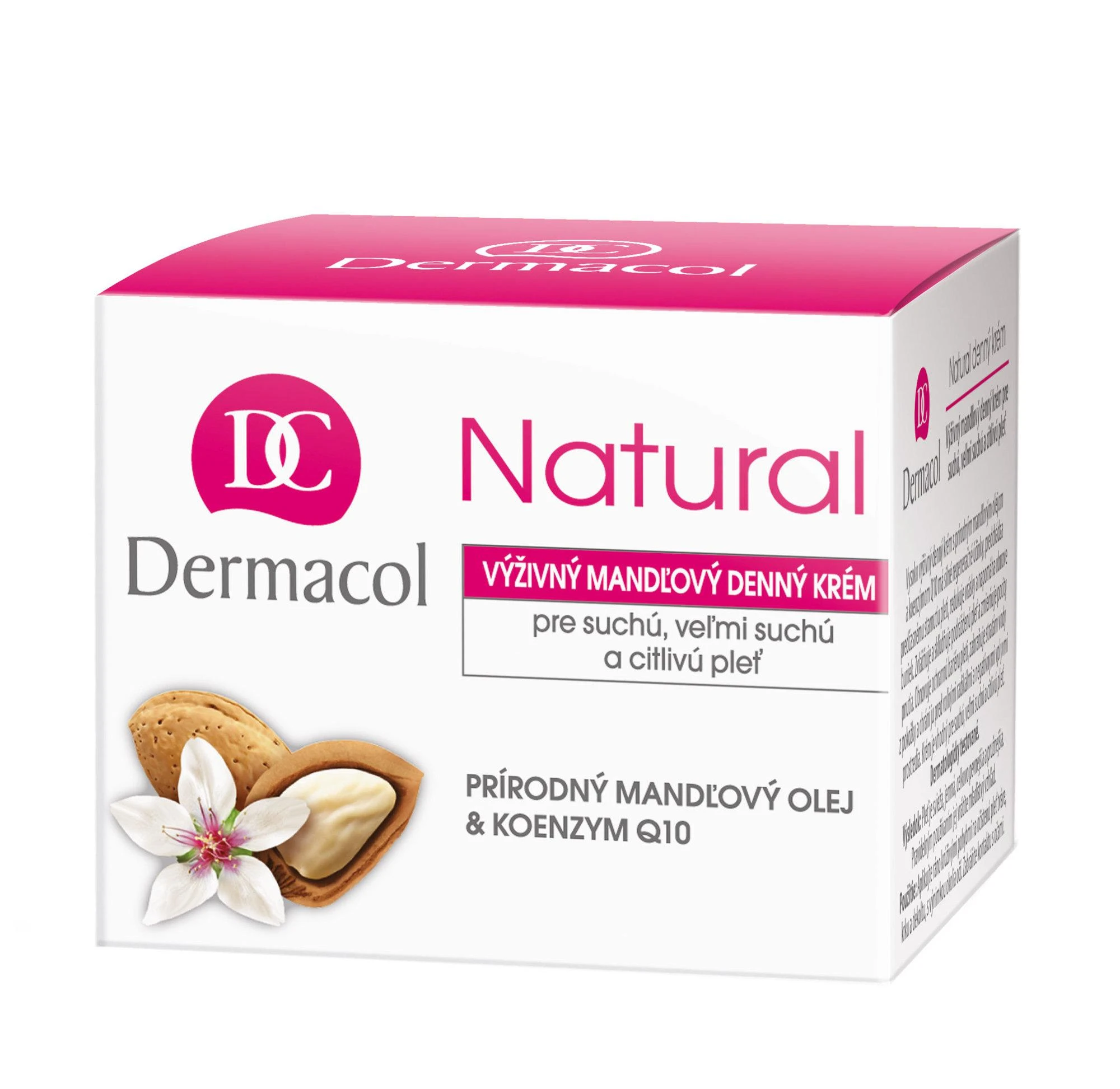 Dermacol Natural Almond Day Kreminis, 50 ml