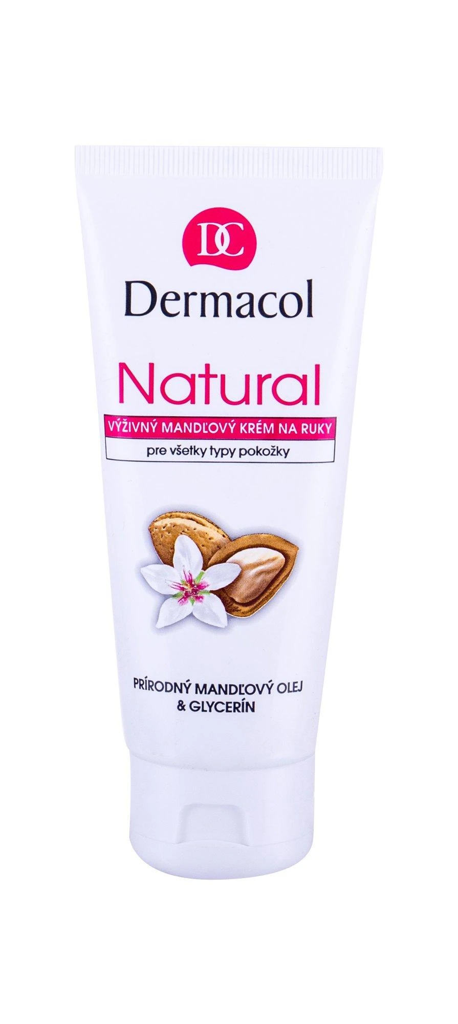 Dermacol Natural Almond Hand Kreminis, 100 ml
